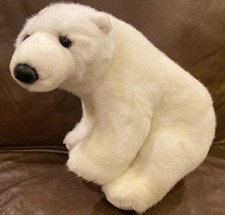 Sea World Plush Polar Bear 12" Realistic Soft Stuffed Animal