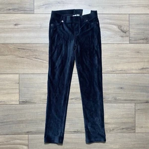 The Childrens Place Girls Super Skinny Corduroy Jeggings Size M 7/8 Black - Picture 1 of 11