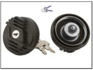 LANCIA BETA TAPPO SERBATOIO CARBURANTE CON CHIAVI - Foto 1 di 1