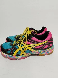 ASICS MULTICOLOR RUNNING LADIES 9.5 SHOES - Picture 1 of 5