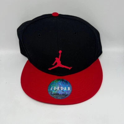 Air Jordan Rojo Ala Redonda JordanTrue Sombrero Snapback Gorra Chicago Bulls Hombres Foto 1 de 4