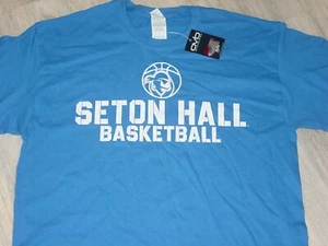 Seton Hall PIRATES BASKETBALL T-Shirt NWT NEW sz.... MEDIUM - Picture 1 of 9