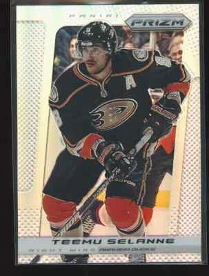 Teemu Selanne 2013-14 Panini Prizm Prizms Silver  - Image 1 of 2