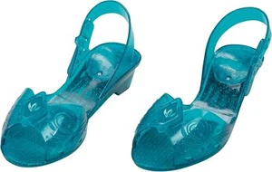 Anna Light-Up Shoes Disney Frozen Fancy Dress Halloween Child Costume Accessory - Picture 1 of 2