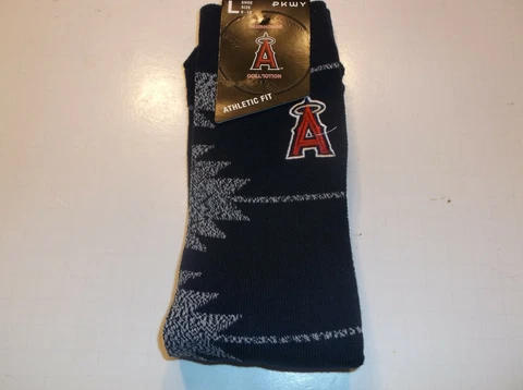 Los Angeles Angels MLB Clubhouse collection Geo socks by PKWY L ( 6 TO 12 ) Cover
