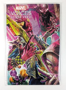 Marvel Voices Spider-Verse 1ª impresión casi nuevo Giang Var 1ª aplicación de Spider-Friend - Imagen 1 de 4