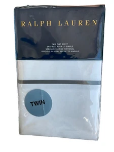 RALPH LAUREN~PALMER~SÁBANA PLANA GEMELA~CARBÓN MODERNO~100% ALGODÓN PERCAL~DORMITORIO~464 - Imagen 1 de 7