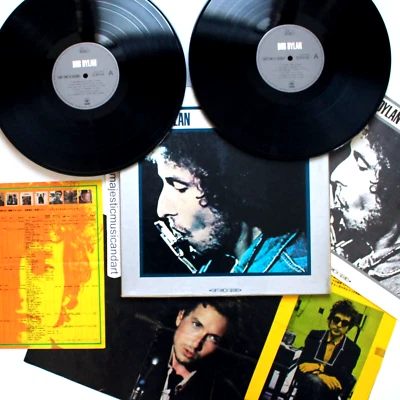 OBSCURE 1972 BOB DYLAN VINYL 2 LP BOX SET + PHOTOS NM VERY RARE - Image 1 of 4