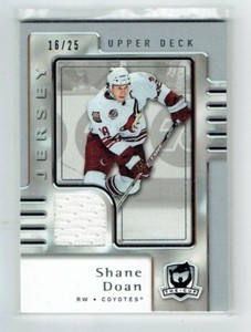 06-07 UD Upper Deck The Cup  Shane Doan  /25  Jersey