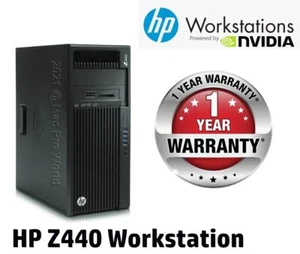 14-Core HP Z440 Xeon E5-2680v4 3.30GHz 8GB DDR4 256GB SSD FAST Nvidia NVS 310 - Picture 1 of 12