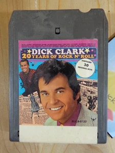 Vintage 8 Track Tape Dick Clark 20 Years of Rock n Roll BUL 85133 1973 Tested - Picture 1 of 1