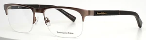 ERMENEGILDO ZEGNA EZ5014 035 Matte Light Bronze Mens Eyeglasses 55-18-145 B:40 - Picture 1 of 15