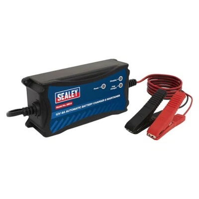 Sealey Battery Maintainer Charger 12V 4A Fully Automatic – SBC4 - Image 1 of 4