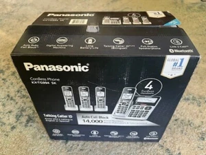 Panasonic KX-TG994 4-Handset Wireless Handset Phone Store Returns - Zdjęcie 1 z 5