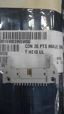 New Lot of 5 Berg 26 pin(2x13) pcb header connector 2.54mm pitch w/flange - Image 1 of 2