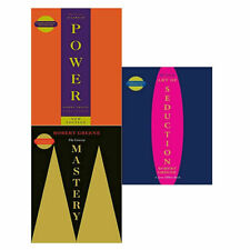 Concise The Robert Greene Collection 3 Books Set, 48 Laws Of Power & Mastery NEW