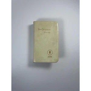 1941 Gideons Nurse Edition New Testament Psalms Pocket Bible White - Picture 1 of 3