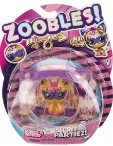 ZOOBLES! Secret Partiez Roll Pop & Play Figure (Giraffe) Brand New - Picture 1 of 1