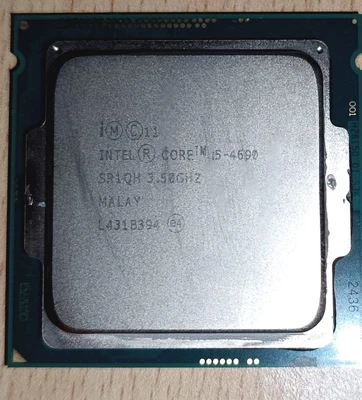 CPU INTEL CORE I5-4690 SOCKET 1150 LGA  3.5GHz - Immagine 1 di 2