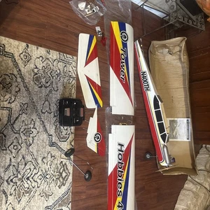 Vintage Ready To Fly NOS TOWER HOBBIES 40 Nitro Trainer 72.630 Mhz RTF - Picture 1 of 12