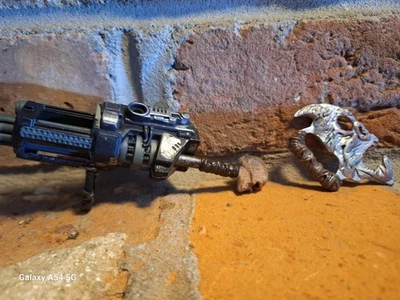 LOTE DE ARMAS HACHA DE PISTOLA Battlelord Duke Nukem 3D Realms 1997 Resaurus figura de acción 1 Foto 1 de 4