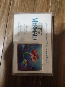 Disney's The Little Mermaid Orginal Motion Piticure Sound Track Cassette - Picture 1 of 6