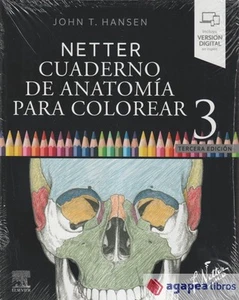 Netter. Cuaderno de anatomía para colorear. NUEVO. ENVÍO URGENTE (Agapea) - Imagen 1 de 1