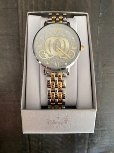 Disney Parks Collection Jewelry Cinderella Carriage 2 Tone Metal Band Watch NIB - Picture 1 of 1