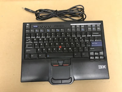 Original Lenovo IBM SK-8845RC USB Wired Keyboard With TrackPoint - US English - Image 1 of 4