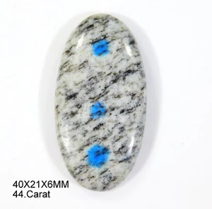 PRECIOSA PIEDRA PRECIOSA CABUJÓN OVALADO JASPE K2 NATURAL 40x21x6 mm 44,CT CD=099 - Imagen 1 de 5