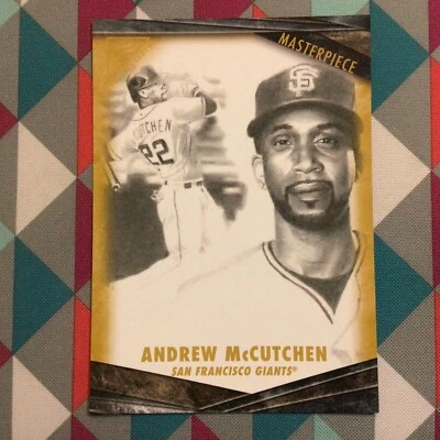 Andrew McCutchen #M-6 Giants 10/10 made 2018 Topps Gallery Masterpiece 5x7 - Image 1 of 2