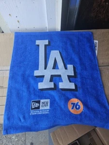 Los Angeles Dodgers Baseball Rally Towel Blue 76 New Era SGA LA Logo - Picture 1 of 2
