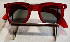 NOS Vintage 40s New Acetate Pantos Frames Sunglasses flat glasses Made in France - Picture 1 of 10