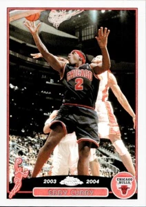 Eddy Curry 2003-04 Topps refractor cromado #108 Chicago Bulls - Imagen 1 de 2