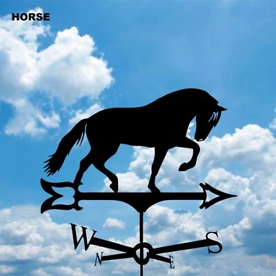 PFERD Metall Plasmacut Wetterfahne Dachdeko Wetterhahn - Bild 1 von 4