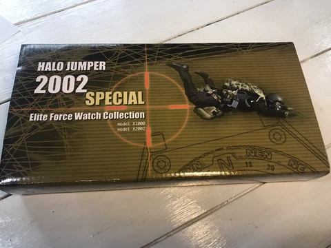 Halo jumper 2002 special elite force watch collection model X2002 Cover