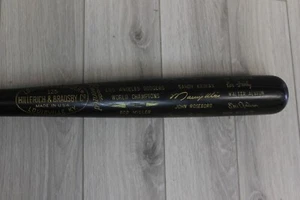 1965 Los Angeles Dodgers World Series Black Bat Louisville Slugger H&B Champs - Picture 1 of 9