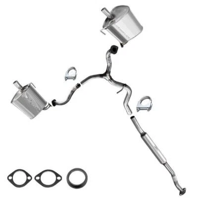 Stainless Steel Exhaust System Kit fits: 2005-2009 Subaru Outback 3.0L - Image 1 of 4