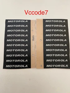 Motorola Label for APX6000XE APX7000 XE & APX8000 XE ONLY! 1 EACH - Picture 1 of 1
