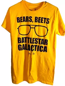 The Office Bears, Beets, Battlestar Galactica Gray T Shirt Small. NWOT - Picture 1 of 1