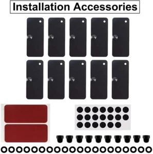 Window Louver Replacement Hardware Double Sided 3M Mounting Installation Kit - Bild 1 von 6
