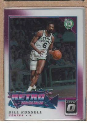 Bill Russell 3 2017-18 Donruss Optic Retro Series - Image 1 of 2