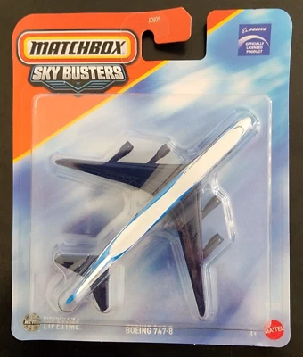Matchbox Sky Busters 2025 Boeing 747-8 Diecast Airliner Airplane New - Image 1 of 3