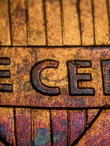 2013 Lincoln Shield Cent Check 'C' in Cent Doubled ? Nice Colors Nice Coin Cover