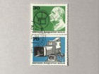 1973 - Zusammendruck Mi.Nr. 456/458 - „ 50 Jahre Deutscher Rundfunk “ - gestemp.