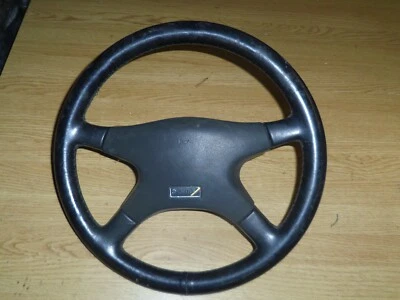 Opel Omega A Sportive Lenkrad 38 cm Leder 4-Speichen - Bild 1 von 4
