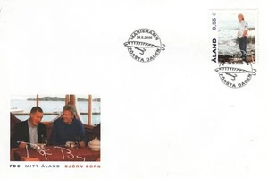 Tennis Legend Bjorn Borg My Aland Finland Mint FDC 2005 - Picture 1 of 1