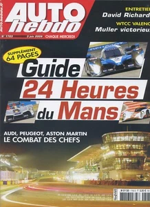 AUTO HEBDO Nr. 1703 03.03.2009 Guide 24h du MANS RADICAL SR9 WTCC VALENCE - Bild 1 von 1