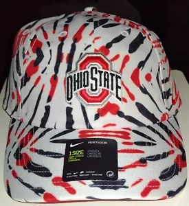 Nike Ohio State Buckeyes Heritage 86 Unisex Kappe für Erwachsene neu mit Etikett DH2230-657 - Bild 1 von 6