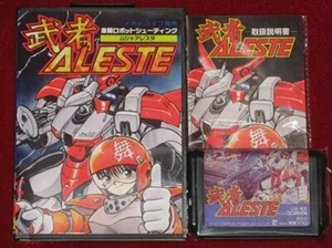 Musha Aleste Sega Mega Drive Shooter Video Game 1990 COMPILE Corporation TOAPLAN - Picture 1 of 6